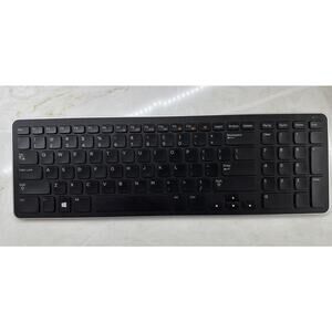Dell KM713 / KM714 Wireless Keyboard Black NO DELL RECIEVER - Free Shipping